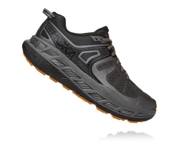 Hoka One One Stinson ATR 5 Mens UK - Grey Trail Running Shoes - GTPUC0638